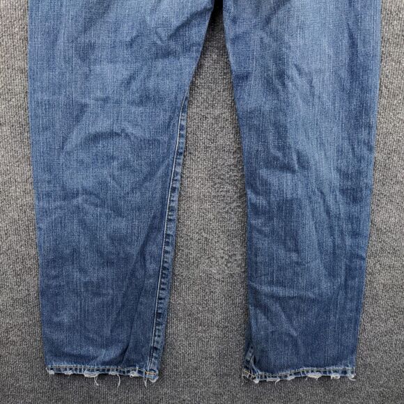 American Eagle Men's Jeans Blue 30x30 Relaxed Straight Fit Denim 5 Pockets - Picture 6 of 13